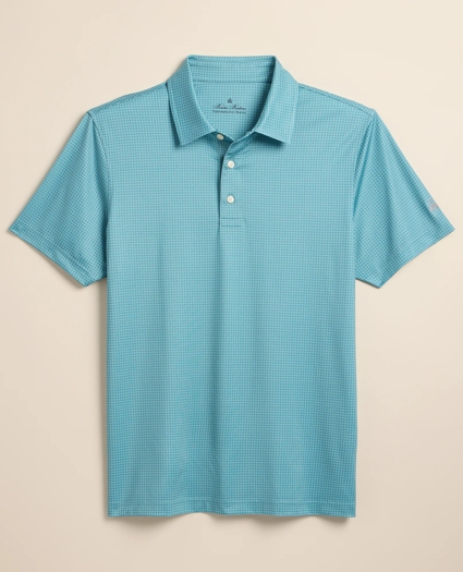Performance Series Stretch Medallion Print Polo, image 1
