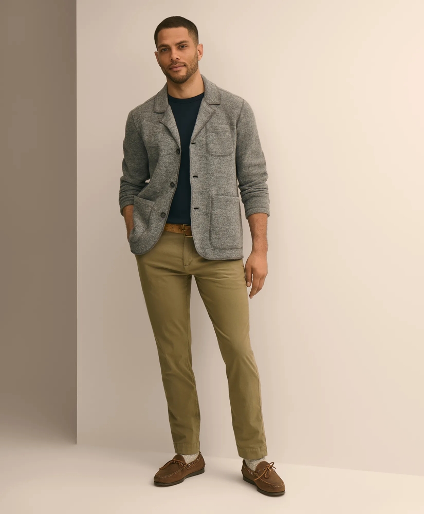 Wool Blazer Sweater Jacket, image 3