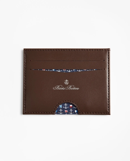 Embossed Leather Card Case, image 1