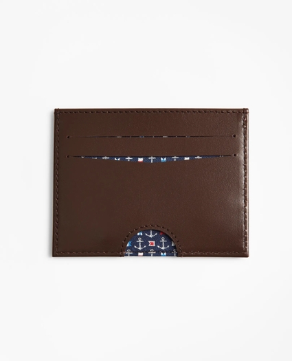 Embossed Leather Card Case, image 2