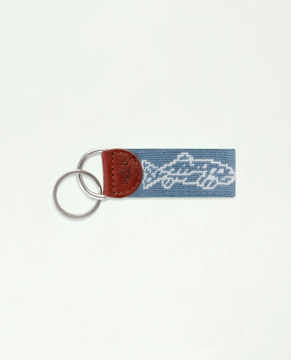 Smathers & Branson Cotton Needlepoint Key Fob, image 1