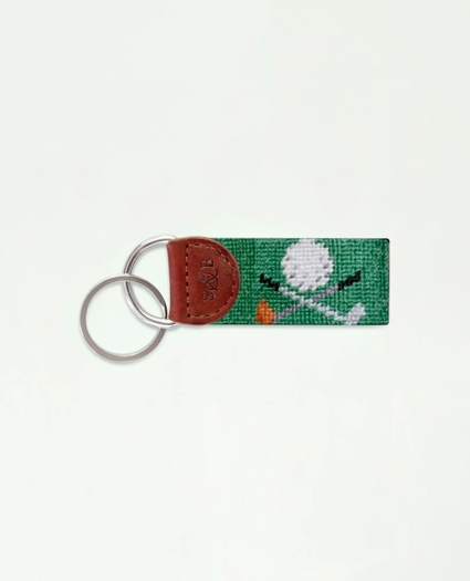 Smathers & Branson Cotton Needlepoint Key Fob, image 1