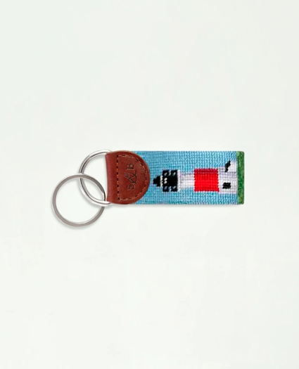 Smathers & Branson Cotton Needlepoint Key Fob, image 1