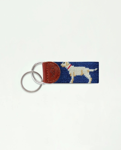 Smathers & Branson Cotton Needlepoint Key Fob, image 1