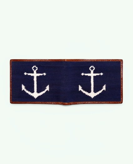 Smathers & Branson Cotton Needlepoint Wallet, image 2