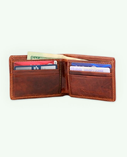 Smathers & Branson Cotton Needlepoint Wallet, image 3
