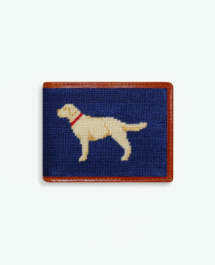 Smathers & Branson Cotton Needlepoint Wallet, image 1