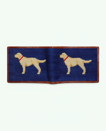 Smathers & Branson Cotton Needlepoint Wallet, image 2