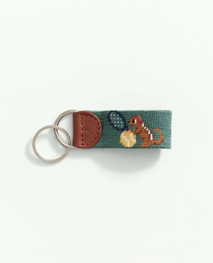 Smathers & Branson Cotton Needlepoint Key Fob