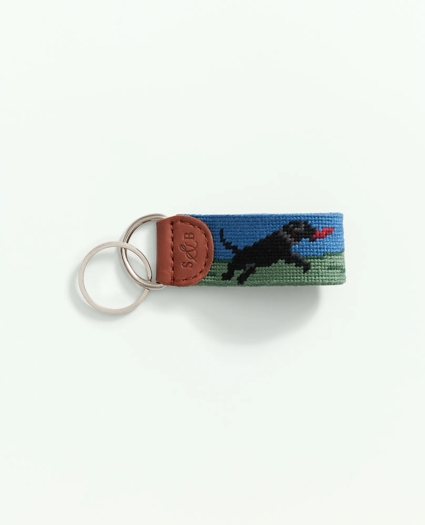 Smathers & Branson Cotton Needlepoint Key Fob