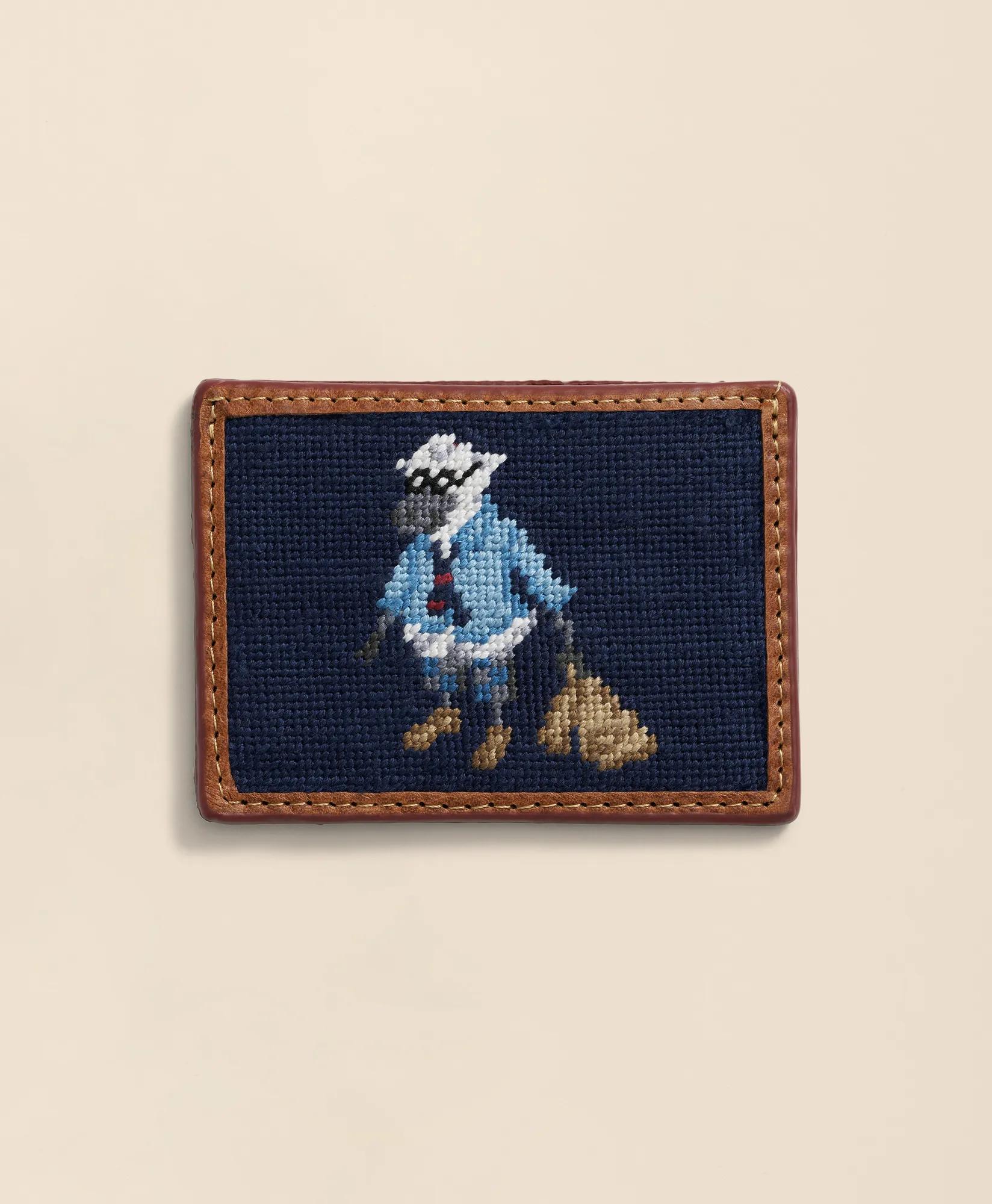 Smathers & Branson Needlepoint Card Case, image 1