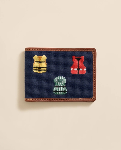 Smathers & Branson Needlepoint Life Vest Wallet, image 1