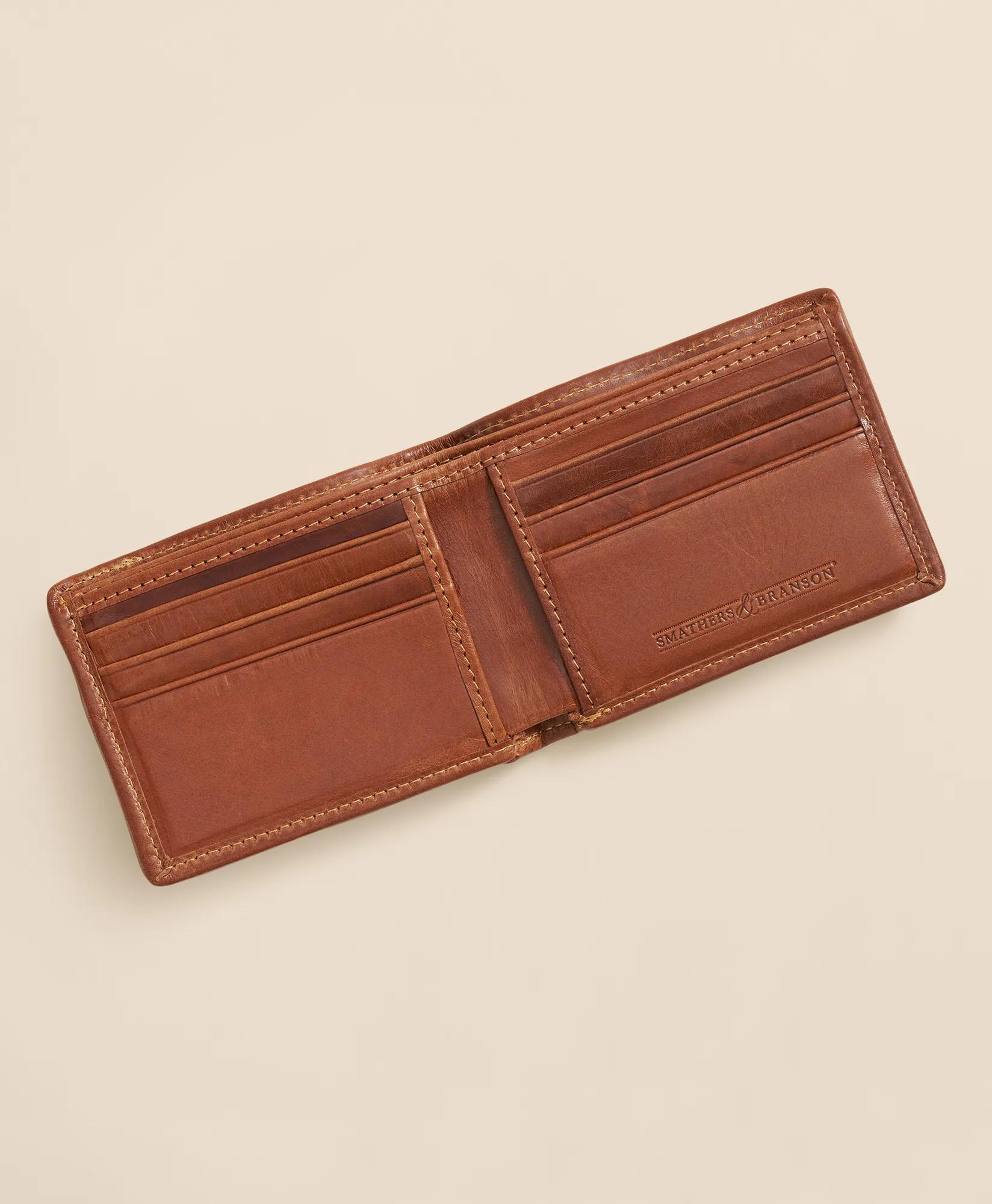 Smathers & Branson Needlepoint Bookshelf Wallet, image 2