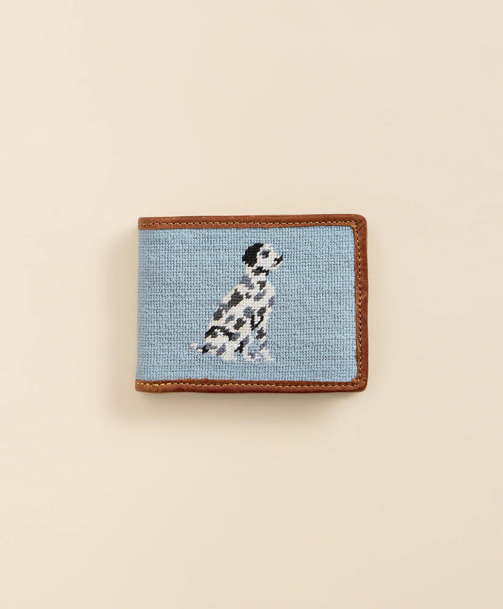 Smathers & Branson Needlepoint Dalmatian Wallet, image 1