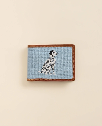 Smathers & Branson Needlepoint Dalmatian Wallet, image 1