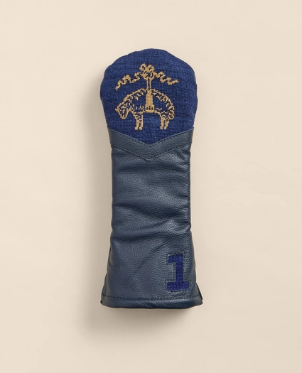 Smathers & Branson Needlepoint Golden Fleece&reg; Driver Headcover, image 1