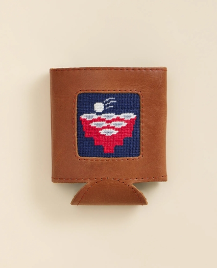 Smathers & Branson Needlepoint Trick Shot Can Cooler, image 1