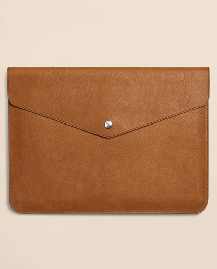 Shinola Leather Laptop Sleeve, image 1
