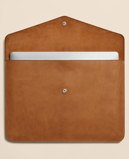 Shinola Leather Laptop Sleeve, image 2