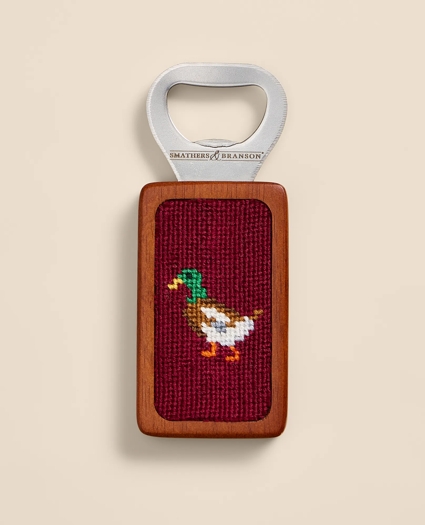 Smathers & Branson Needlepoint Mallard Bottle Opener