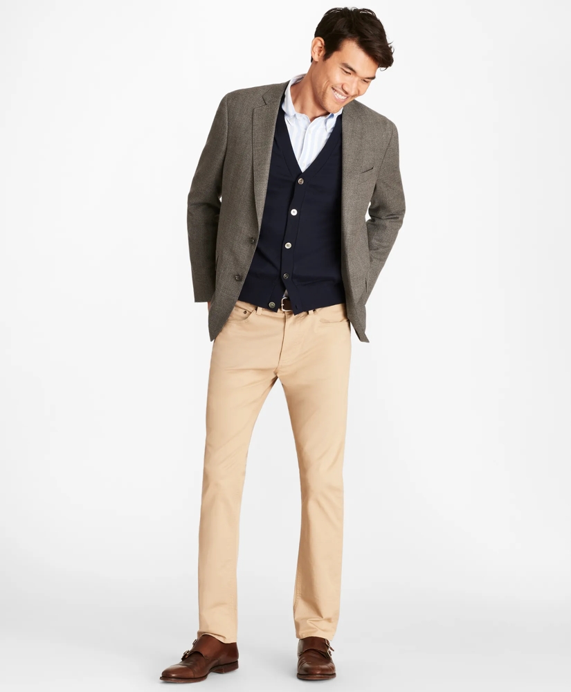 Five-Pocket Selvedge Twill Pants, image 2