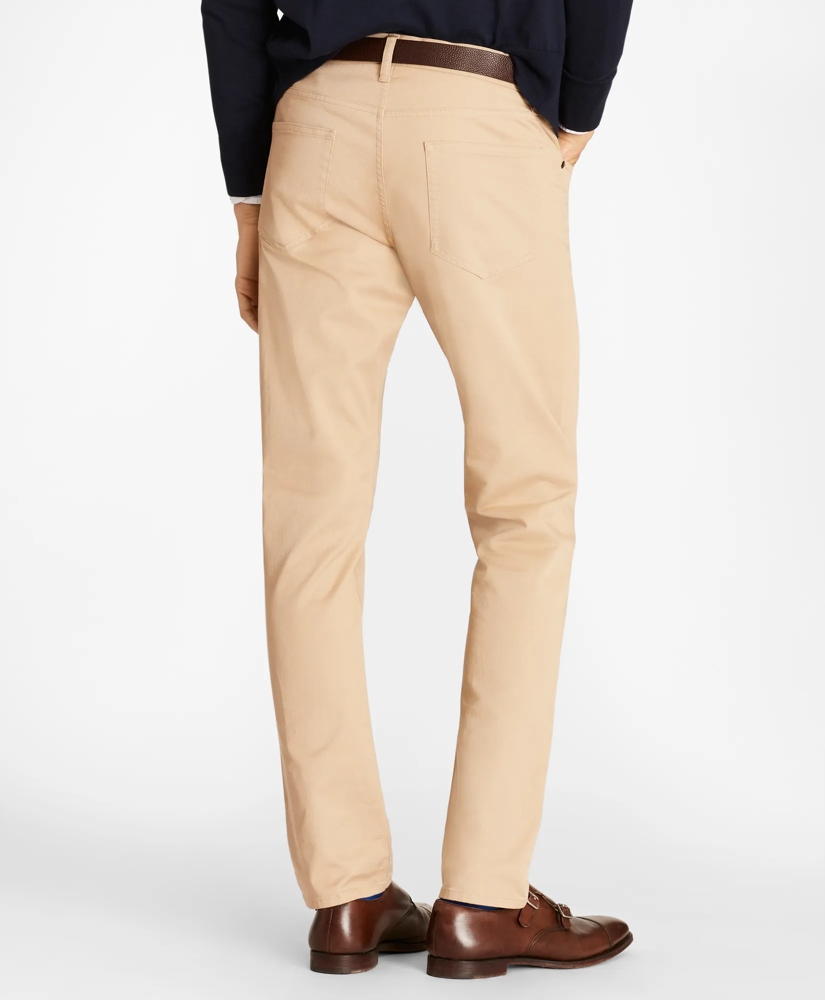 Five-Pocket Selvedge Twill Pants, image 3