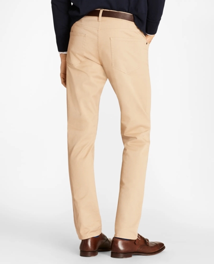 Five-Pocket Selvedge Twill Pants, image 3