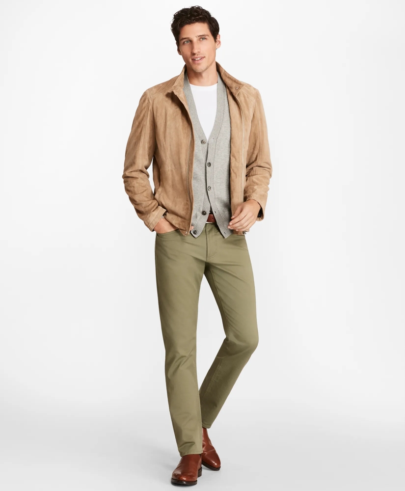 Five-Pocket Selvedge Twill Pants, image 2