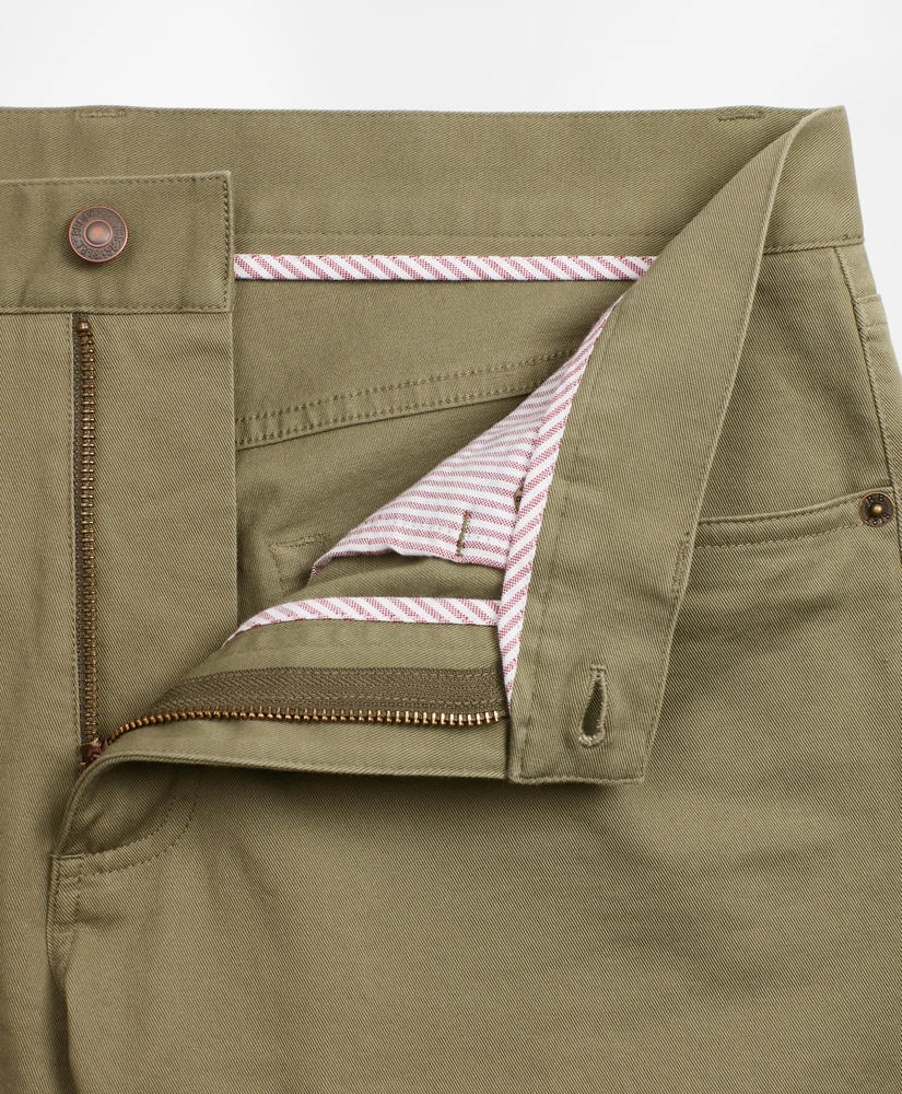 Five-Pocket Selvedge Twill Pants, image 4
