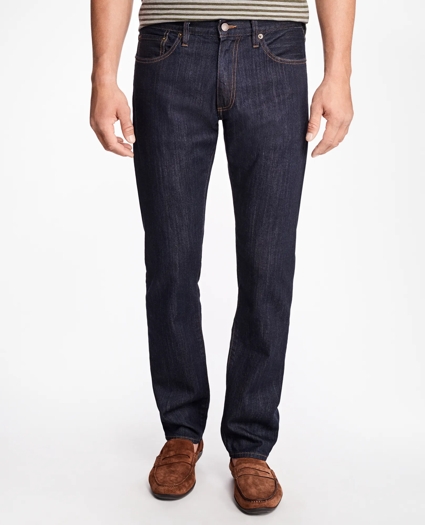 Supima® Stretch Denim Slim Fit Jeans, image 1