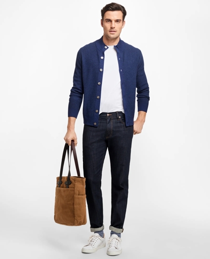 Supima® Denim Straight Fit Jeans, image 2