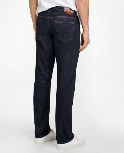 Supima® Denim Straight Fit Jeans, image 3