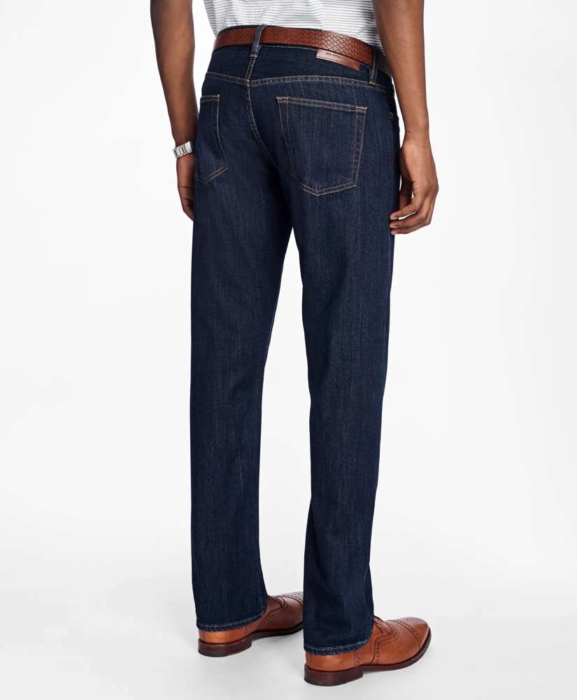 Supima® Denim Straight Fit Jeans, image 3