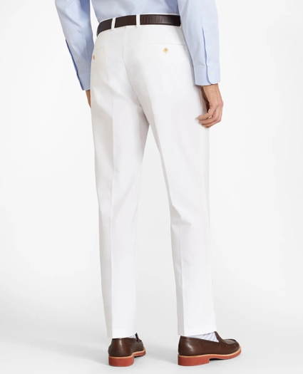 Clark Fit Supima&reg; Cotton Poplin Stretch Chino Pants, image 3