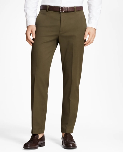 Milano Fit Supima® Cotton Stretch Chinos, image 1