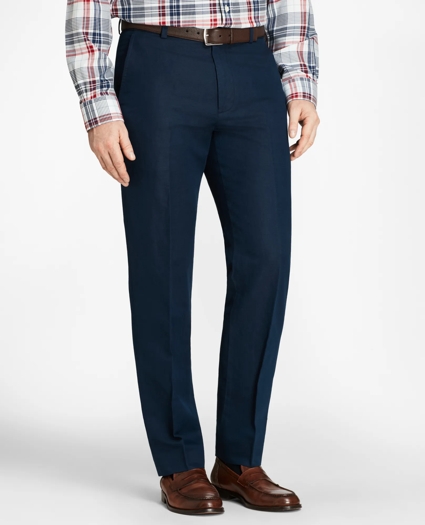 Clark Fit Linen and Cotton Chino Pants, image 1