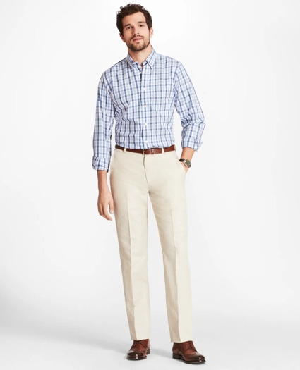 Clark Fit Linen and Cotton Chino Pants, image 2