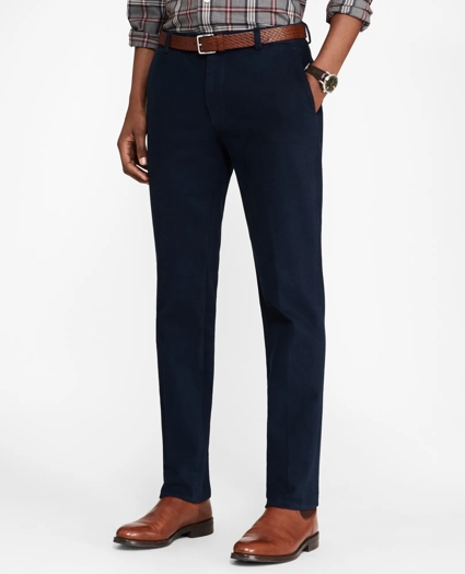 Milano Fit Brushed Twill Stretch Chinos, image 1