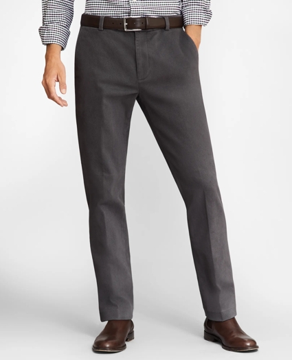 Milano Fit Brushed Twill Stretch Chinos, image 1