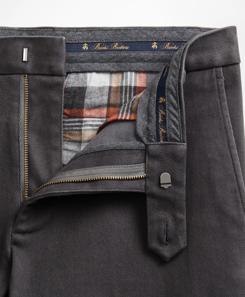 Milano Fit Brushed Twill Stretch Chinos, image 4