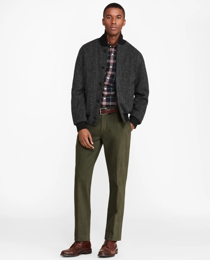 Milano Fit Brushed Twill Stretch Chinos, image 2