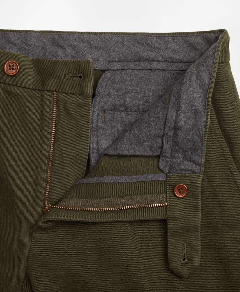 Milano Fit Brushed Twill Stretch Chinos, image 3
