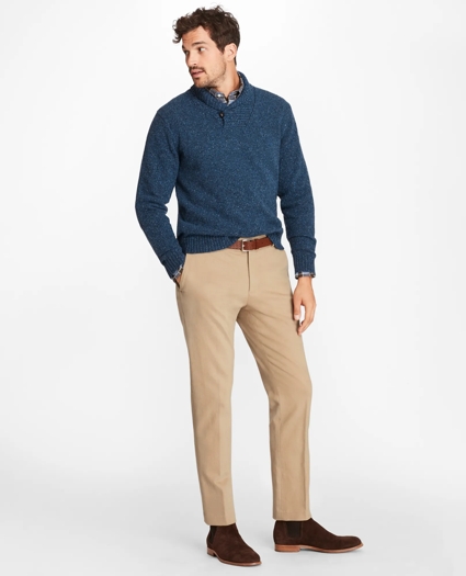 Milano Fit Brushed Twill Stretch Chinos, image 2