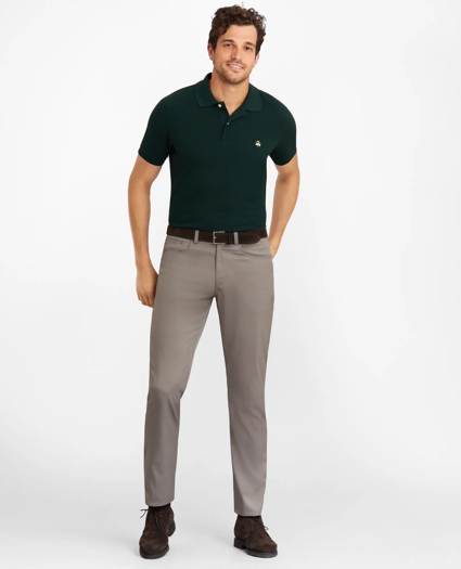 Five-Pocket Brooks Brothers Stretch Performance Pants, image 2