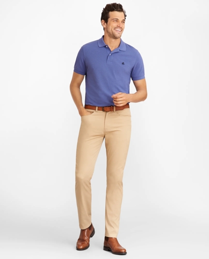 Five-Pocket Brooks Brothers Stretch Performance Pants, image 2