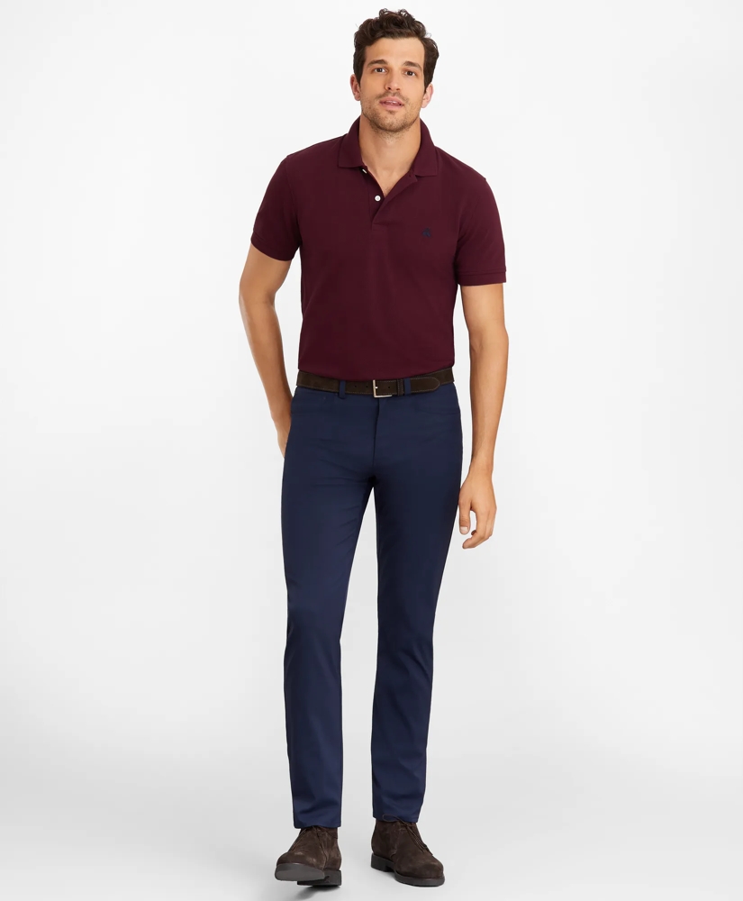 Five-Pocket Brooks Brothers Stretch Performance Pants, image 2