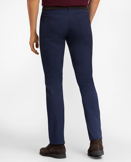 Five-Pocket Brooks Brothers Stretch Performance Pants, image 3