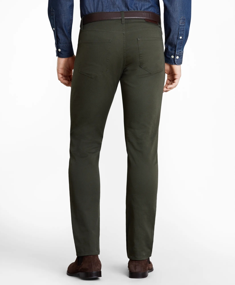 Five-Pocket Selvedge Twill Pants, image 3
