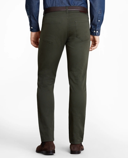 Five-Pocket Selvedge Twill Pants, image 3