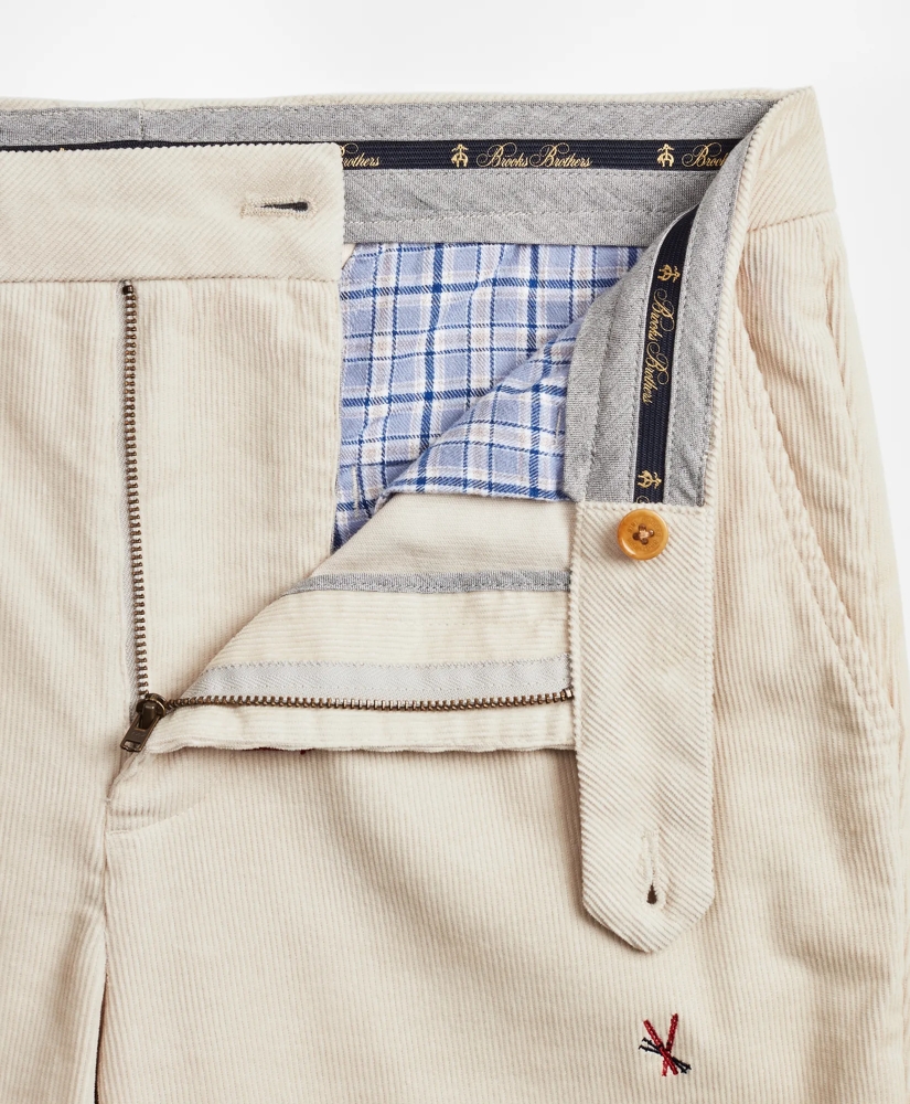 Clark Fit Embroidered Corduroy Pants, image 4
